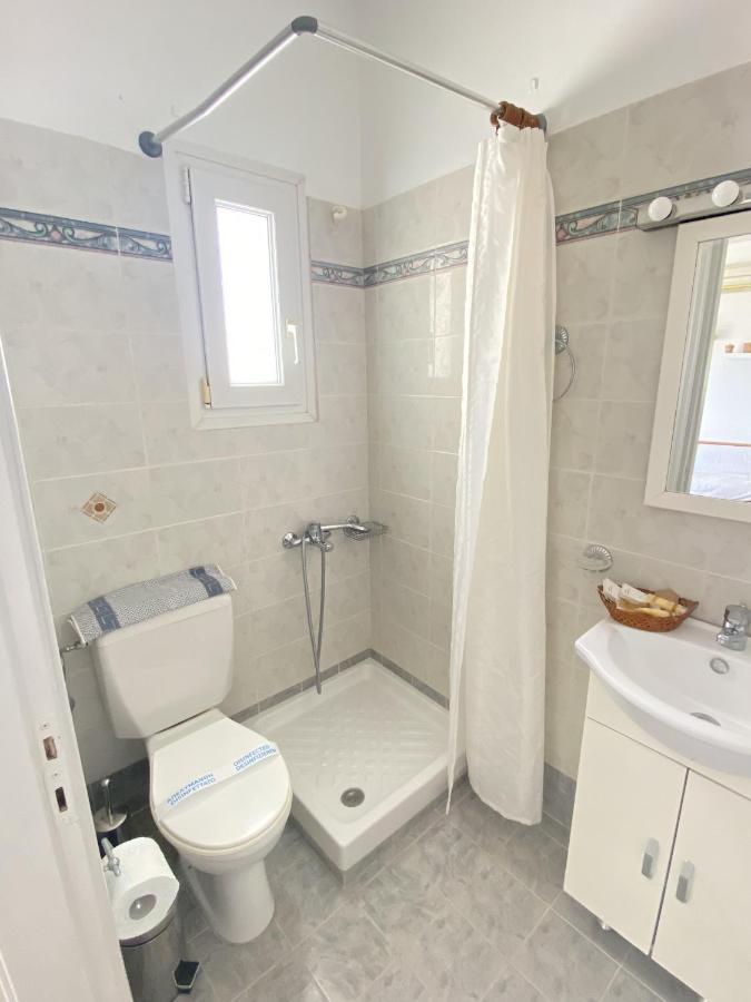 Andros Vineyard House With Sea View Apartman Sineti Kültér fotó